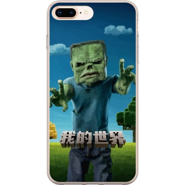 Apple iPhone 7 Plus Gennemsigtig cover A Minecraft Movie
