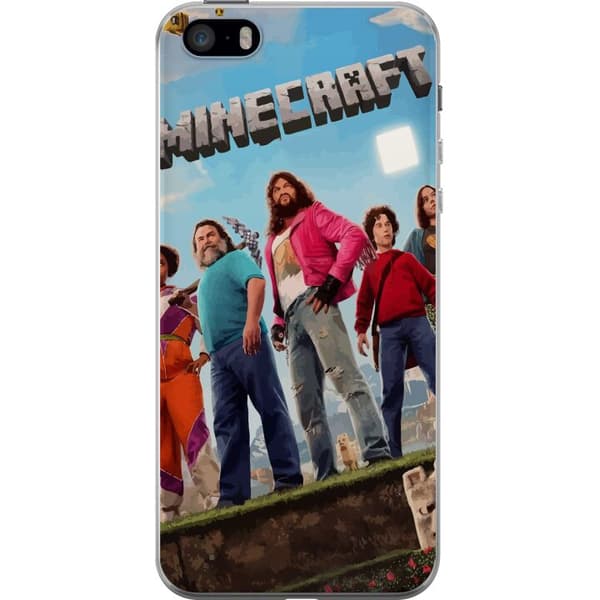 Apple iPhone SE (2016) Gennemsigtig cover A Minecraft Movie