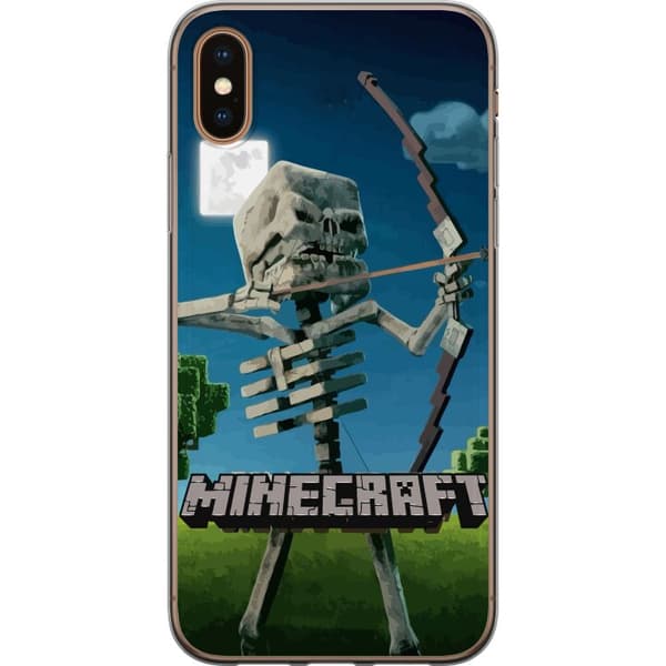 Apple iPhone XS Gennemsigtig cover A Minecraft Movie
