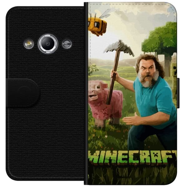 Samsung Galaxy Xcover 3 Lommeboketui A Minecraft Movie