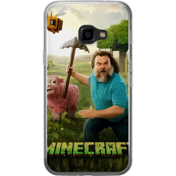 Samsung Galaxy Xcover 4 Genomskinligt Skal A Minecraft Movie