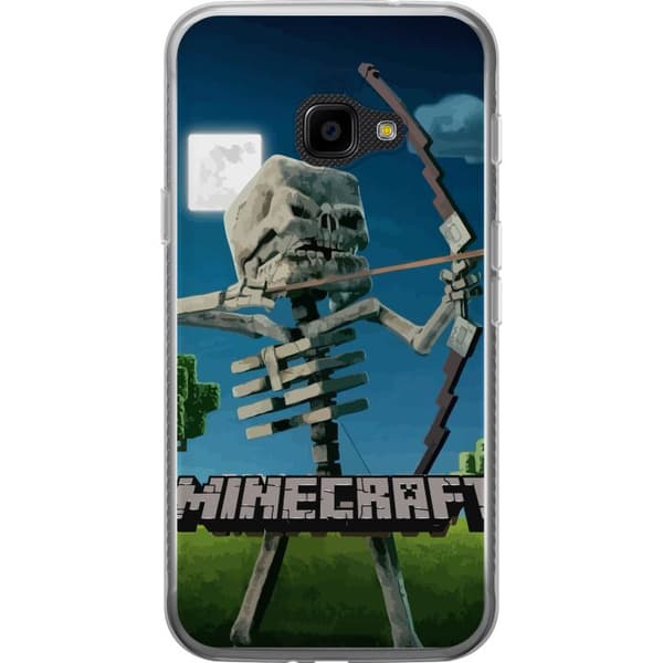 Samsung Galaxy Xcover 4 Genomskinligt Skal A Minecraft Movie