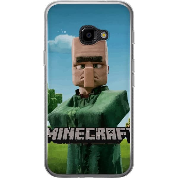 Samsung Galaxy Xcover 4 Genomskinligt Skal A Minecraft Movie