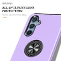 Miniatyrbild 3 av 7: Till Samsung Galaxy A26 5G Hybridskal med Roterbar Ringhållare