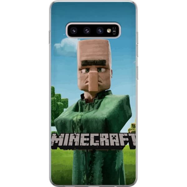 Samsung Galaxy S10+ Gjennomsiktig deksel A Minecraft Movie