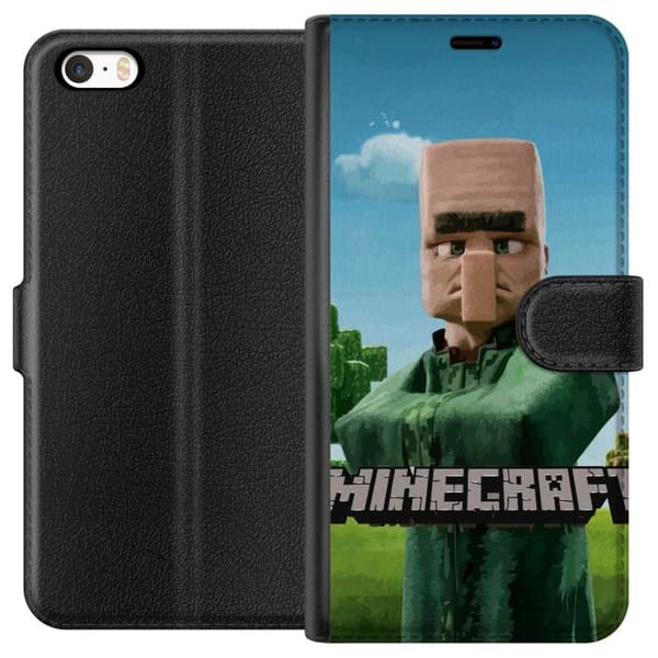 Apple iPhone SE (2016) Tegnebogsetui A Minecraft Movie