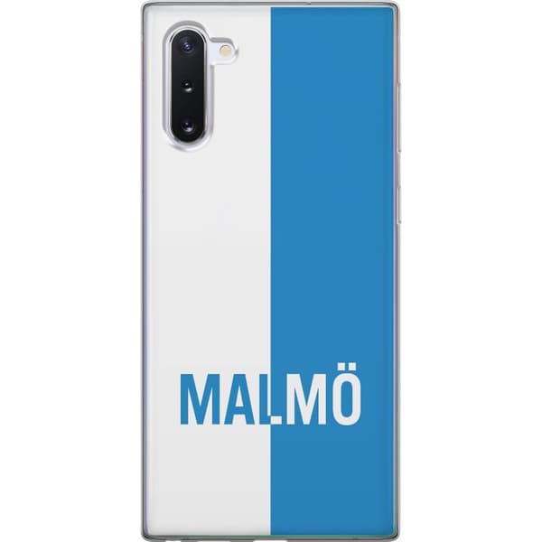 Samsung Galaxy Note10 Gennemsigtig cover Malmö – fodbold