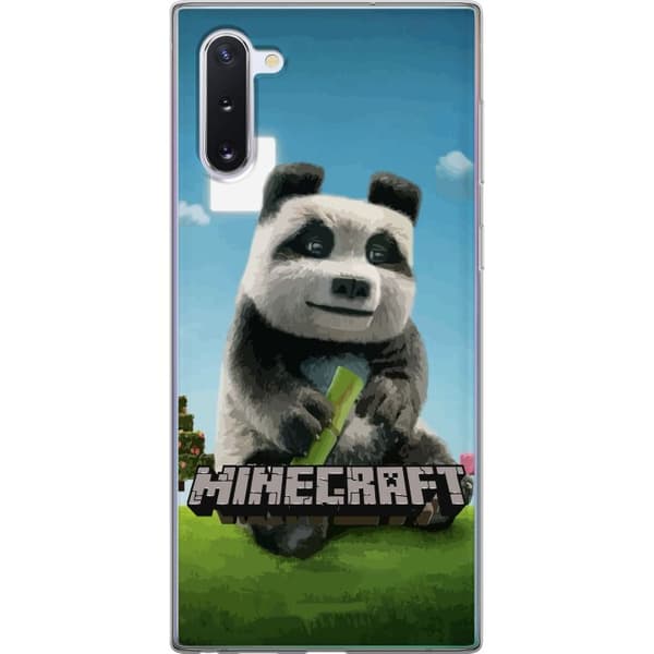 Samsung Galaxy Note10 Läpinäkyvä kuori A Minecraft Movie