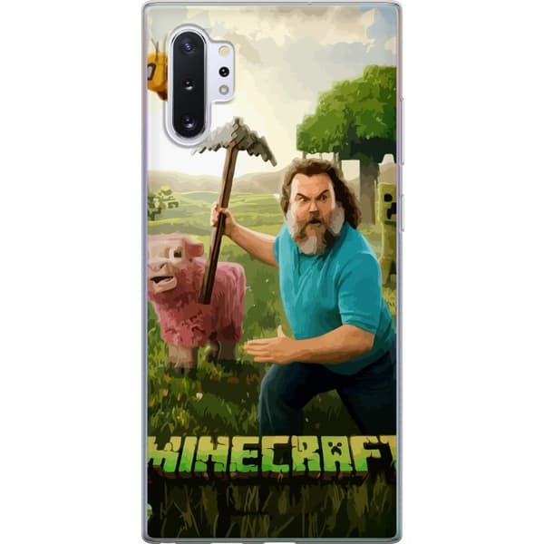 Samsung Galaxy Note10+ Läpinäkyvä kuori A Minecraft Movie