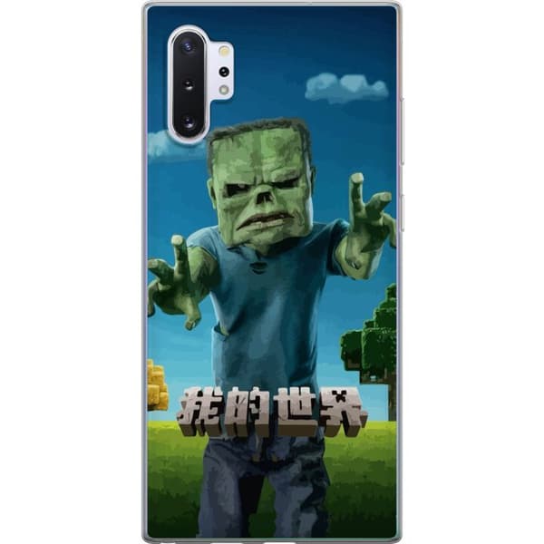 Samsung Galaxy Note10+ Läpinäkyvä kuori A Minecraft Movie
