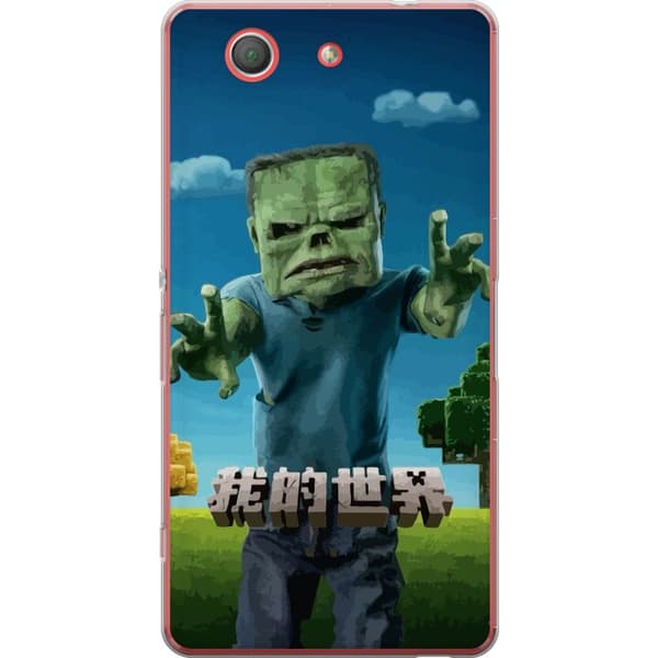 Sony Xperia Z3 Compact Läpinäkyvä kuori A Minecraft Movie