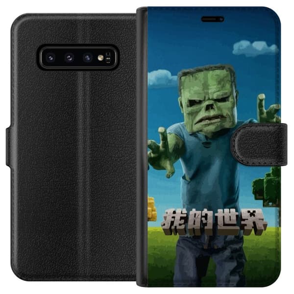 Samsung Galaxy S10 Tegnebogsetui A Minecraft Movie