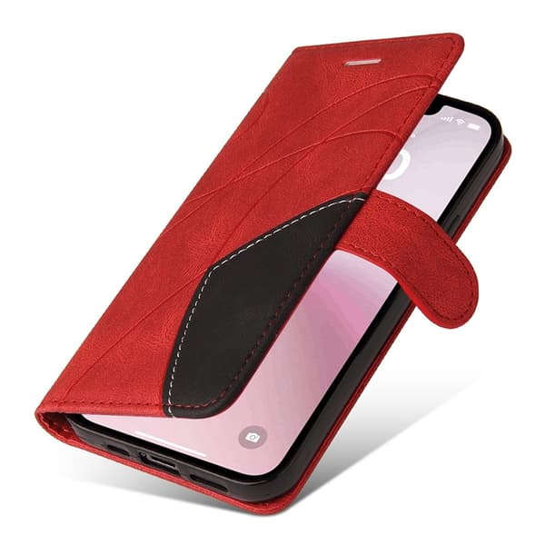KT Plånboksfodral till iPhone 16e - Röd