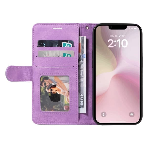 KT Plånboksfodral till iPhone 16e - Lila