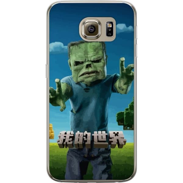Samsung Galaxy S6 Genomskinligt Skal A Minecraft Movie