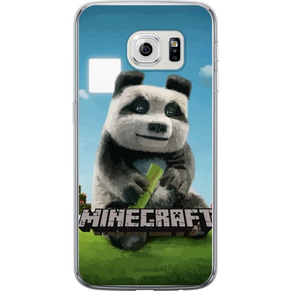 Samsung Galaxy S6 edge Genomskinligt Skal A Minecraft Movie