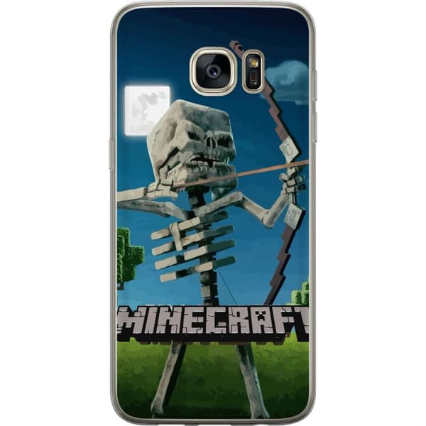 Samsung Galaxy S7 edge Gjennomsiktig deksel A Minecraft Movie