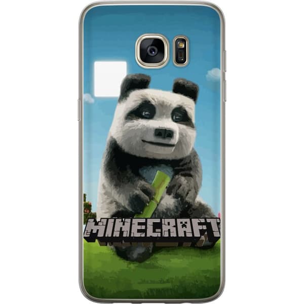 Samsung Galaxy S7 edge Gjennomsiktig deksel A Minecraft Movie