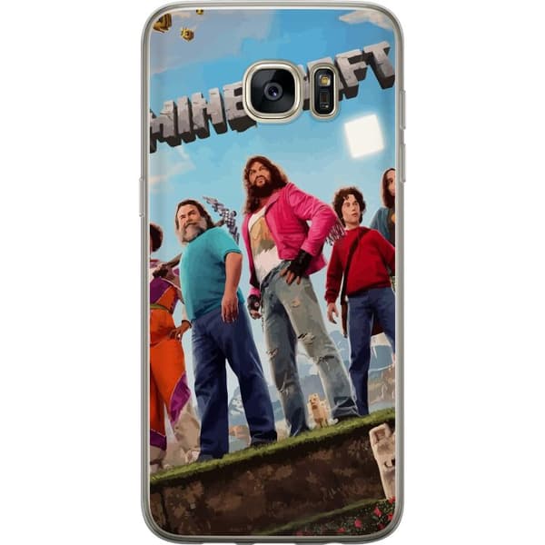 Samsung Galaxy S7 edge Gjennomsiktig deksel A Minecraft Movie