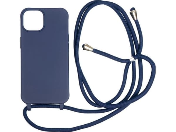 MOBILE ORIGIN Etui Lanyard Blue - iPhone 15