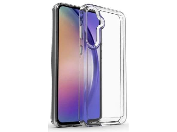 eSTUFF London - Baksidesskydd för mobiltelefon - termoplastisk polyuretan (TPU) - transparent - för Samsung Galaxy A36