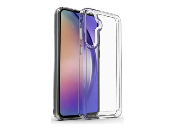 eSTUFF London - Baksidesskydd för mobiltelefon - termoplastisk polyuretan (TPU) - transparent - för Samsung Galaxy A36