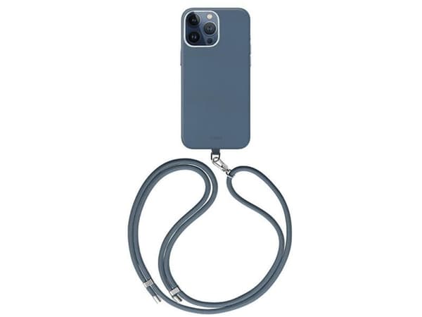UNIQ etui Coehl Muse iPhone 15 Pro 6.1" Magnetic Charging niebieski/sapphire blue