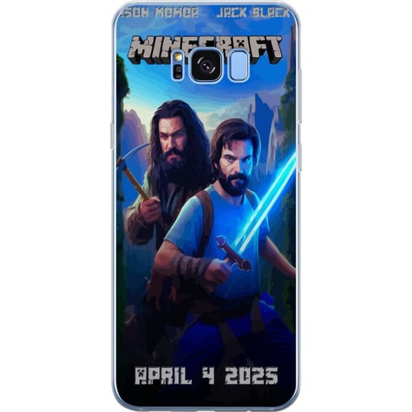 Samsung Galaxy S8 Gennemsigtig cover En Minecraft-film