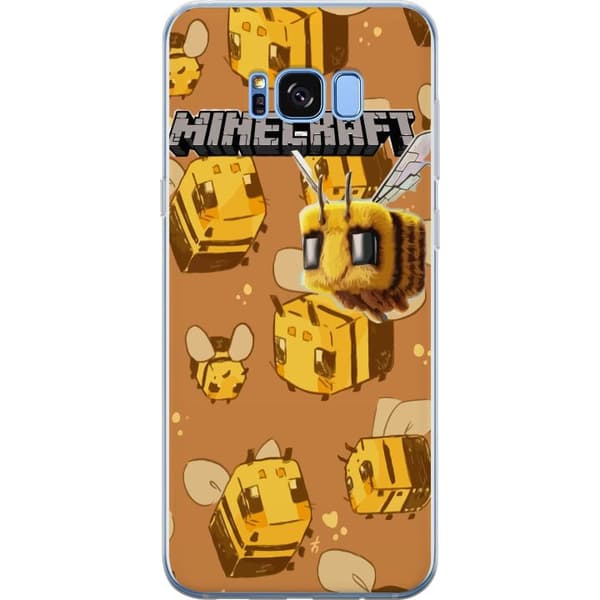 Samsung Galaxy S8 Genomskinligt Skal Minecraft Bi
