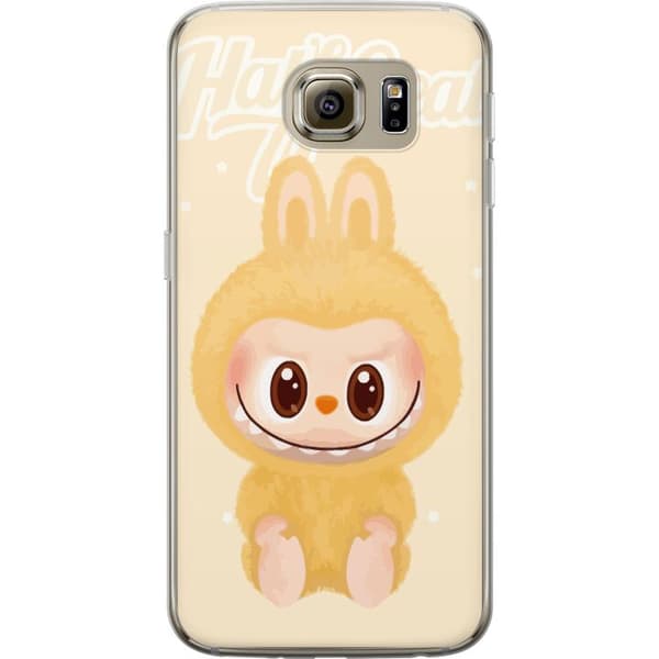 Samsung Galaxy S6 Läpinäkyvä kuori Pop mart labubu