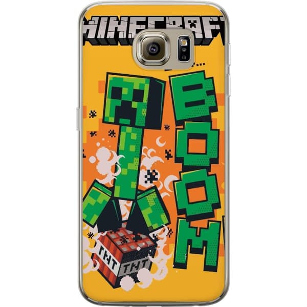 Samsung Galaxy S6 Gennemsigtig cover Minecraft Boom