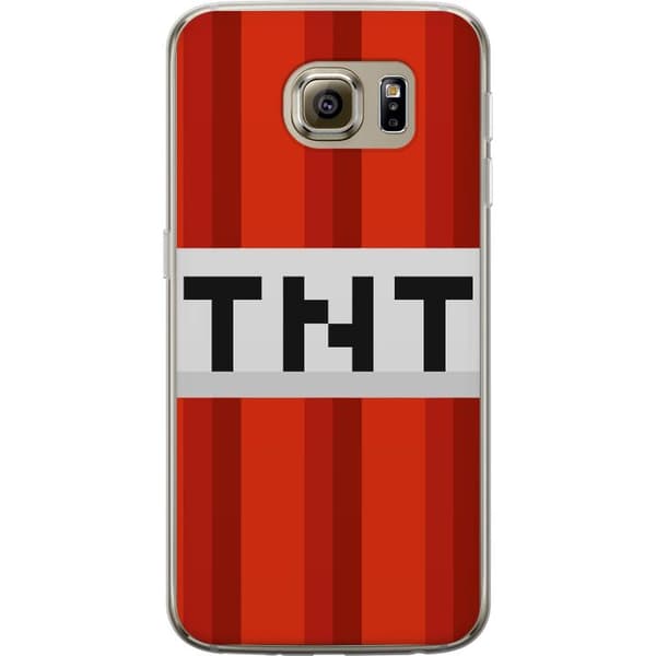 Samsung Galaxy S6 Gjennomsiktig deksel Minecraft TNT