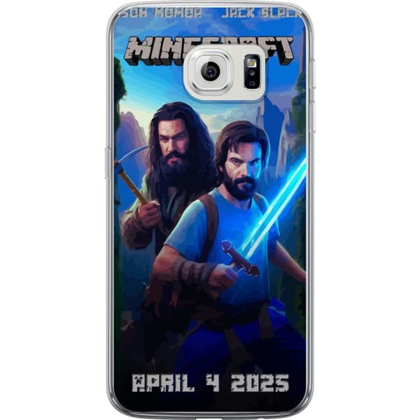 Samsung Galaxy S6 edge Gennemsigtig cover En Minecraft-film