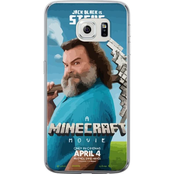 Samsung Galaxy S6 edge Läpinäkyvä kuori Minecraft-elokuva