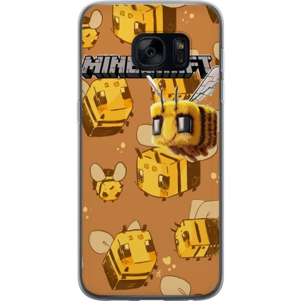 Samsung Galaxy S7 Gjennomsiktig deksel Minecraft Bi