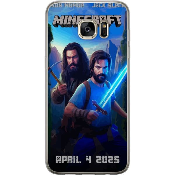 Samsung Galaxy S7 edge Gjennomsiktig deksel En Minecraft-film