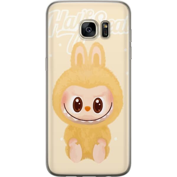 Samsung Galaxy S7 edge Gennemsigtig cover Pop mart labubu