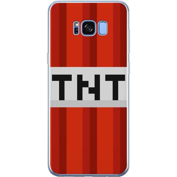 Samsung Galaxy S8+ Gjennomsiktig deksel Minecraft TNT