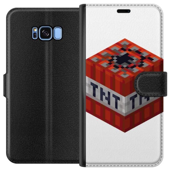 Samsung Galaxy S8 Plånboksfodral Minecraft TNT