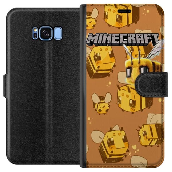 Samsung Galaxy S8 Lommeboketui Minecraft Bi