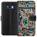 Miniatyrbillede 1 af 3: Samsung Galaxy S8 Tegnebogsetui Minecraft Kunst