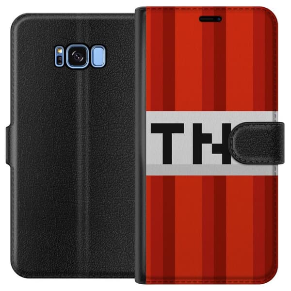 Samsung Galaxy S8 Plånboksfodral Minecraft TNT