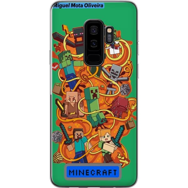 Samsung Galaxy S9+ Gennemsigtig cover Minecraft