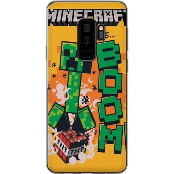 Samsung Galaxy S9+ Gennemsigtig cover Minecraft Boom