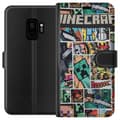 Miniatyrbillede 1 af 3: Samsung Galaxy S9 Tegnebogsetui Minecraft Kunst