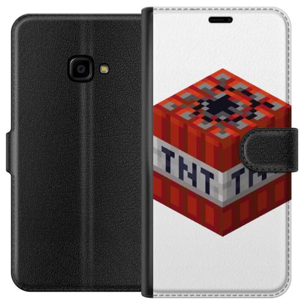 Samsung Galaxy Xcover 4 Lompakkokotelo Minecraft TNT