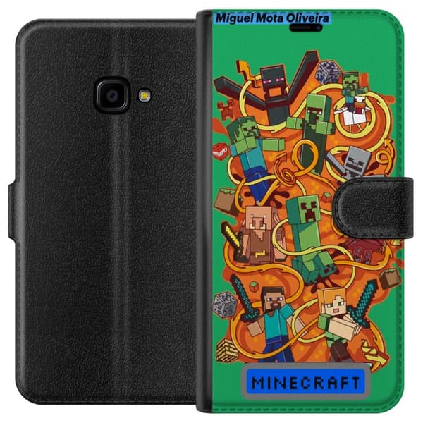 Samsung Galaxy Xcover 4 Lompakkokotelo Minecraft