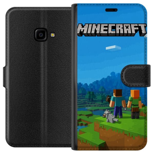 Samsung Galaxy Xcover 4 Plånboksfodral Minecraft Key Art