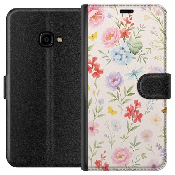 Samsung Galaxy Xcover 4 Tegnebogsetui Blomster