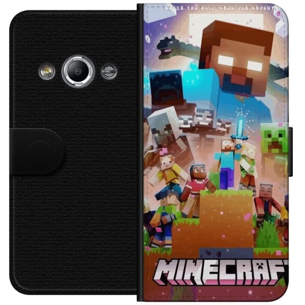 Samsung Galaxy Xcover 3 Lommeboketui Minecraft